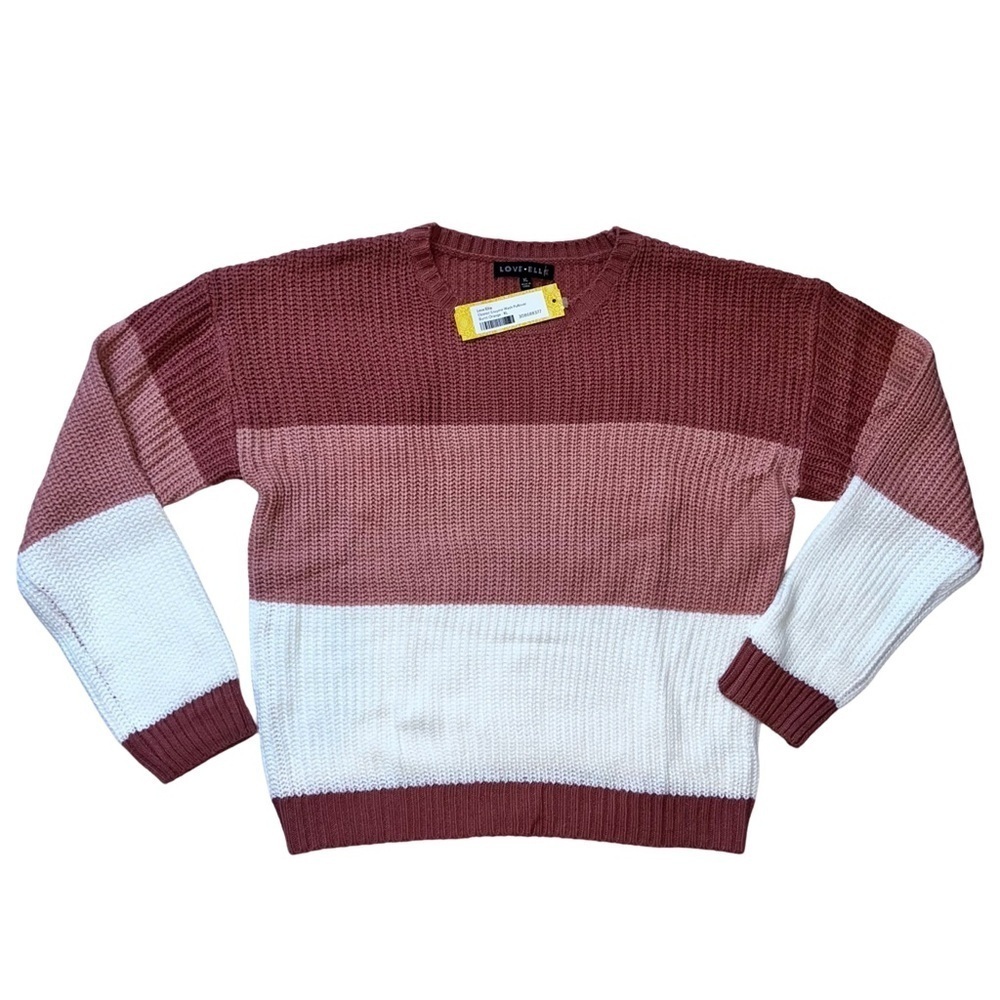 NWT Eleanor Enzyme Wash Pullover Sweater